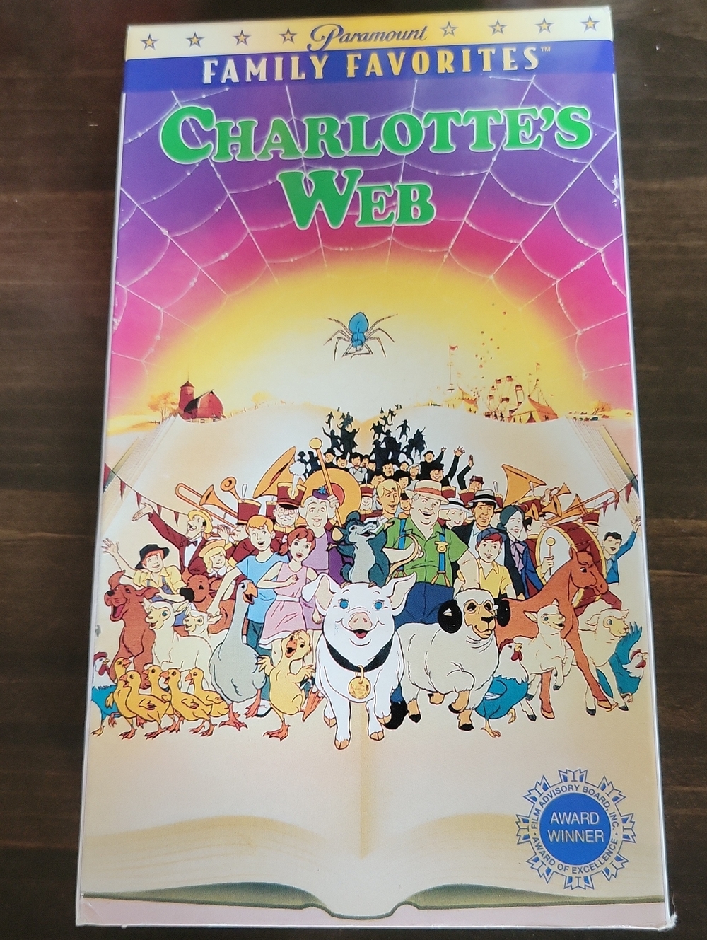 Charlotte's Web Family Favorites - Purple Cover VHS